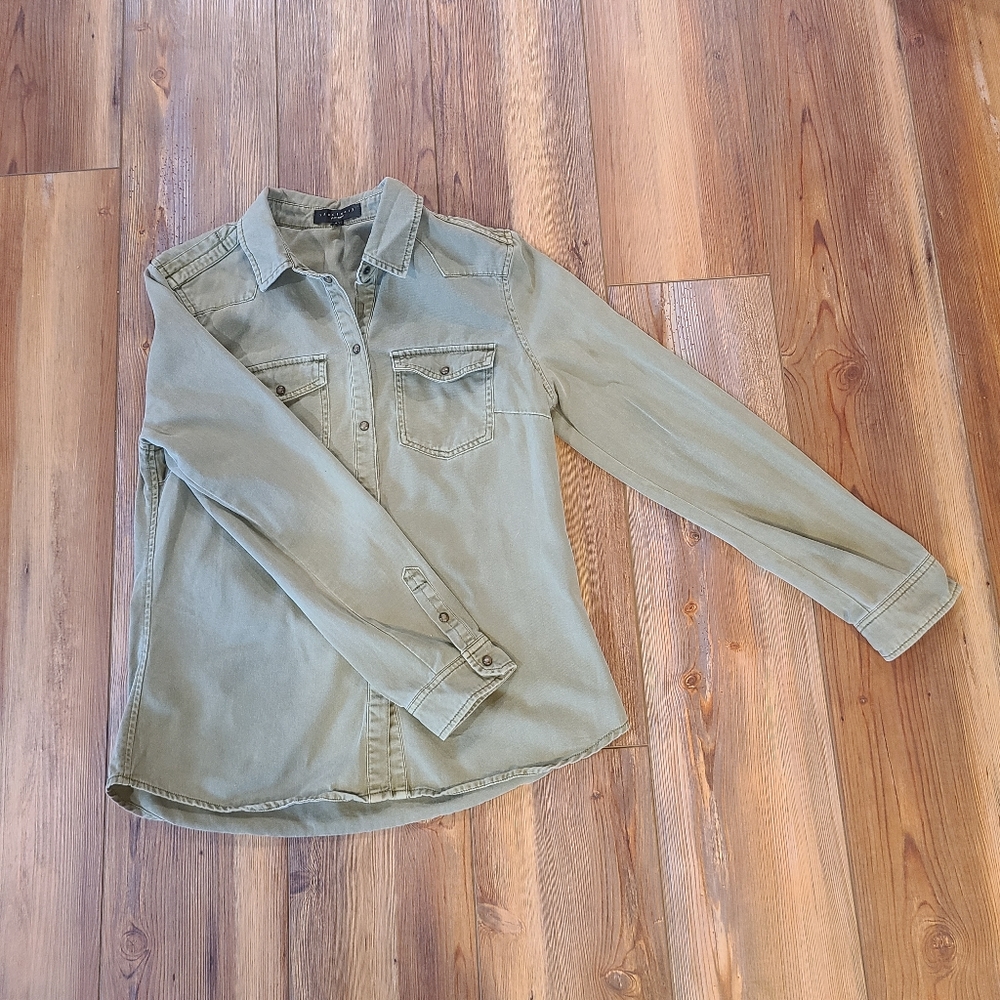 Sanctuary Green Coat